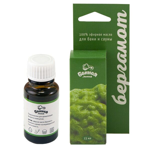 Банная линия масло эфирное бергамот 15 мл