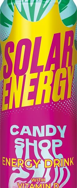 Напиток Solar Energy энергетический Candy Shop Бабл Гам 430мл