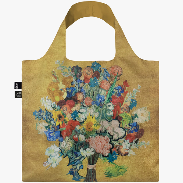 Шоппер VINCENT VAN GOGH VGM 50th Anniversary Bouquet / Flower Pattern, Gold (1450400)