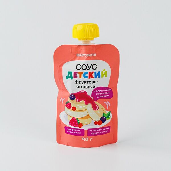 Соус детский ВкусВилл фруктово-ягодный