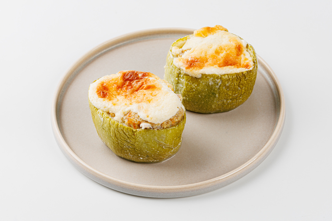 

Кабачки фаршированные ВкусВилл мясом и рисом 175 г