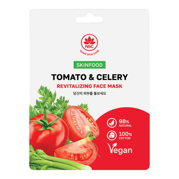 Маска тканевая NAME SKIN CARE Skinfood Томат и сельдерей 22 г