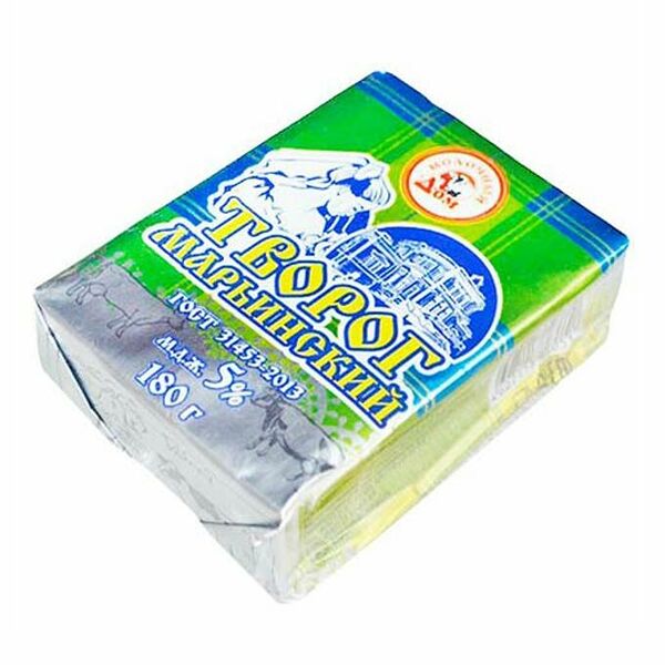 Творог Молочный дом 5% 180г