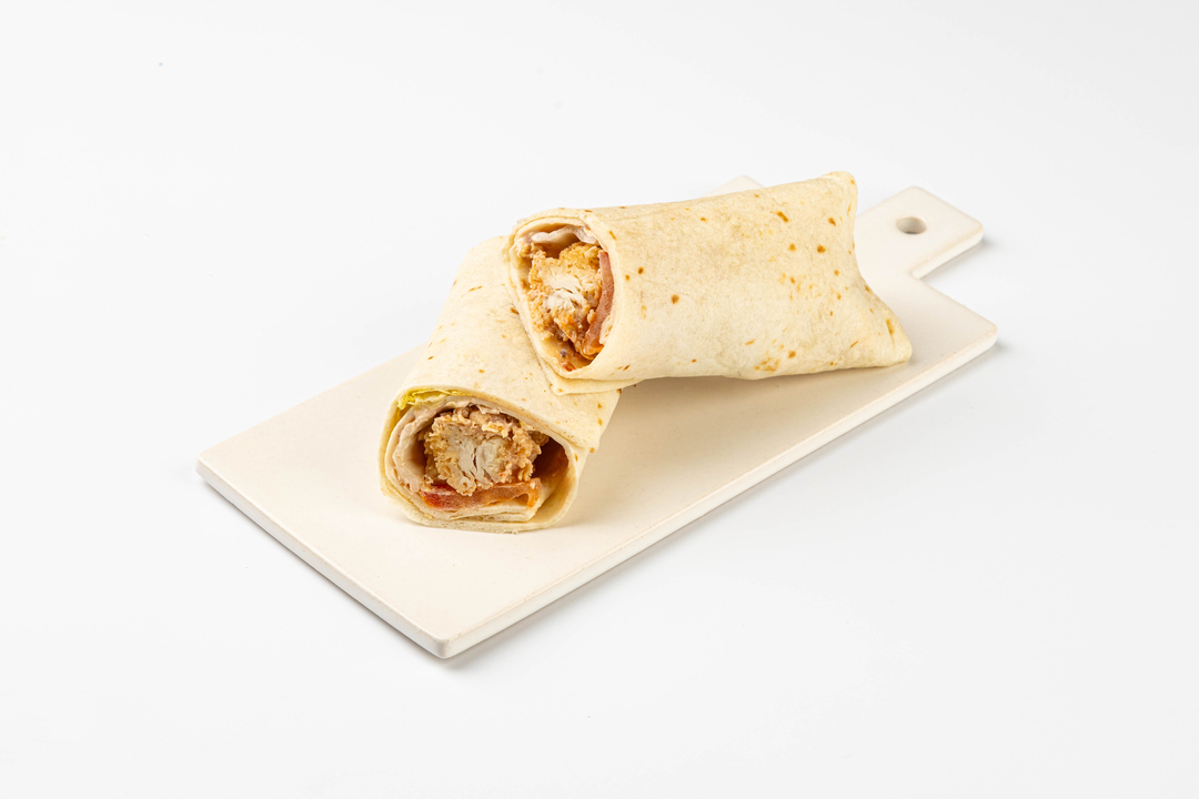 

Сэндвич-ролл с куриными стрипсами в тортилье 200 г