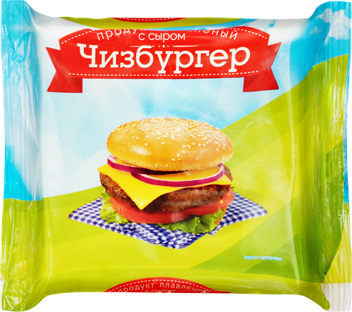 

Продукт плавленый с сыром Чизбургер 45% 130 г