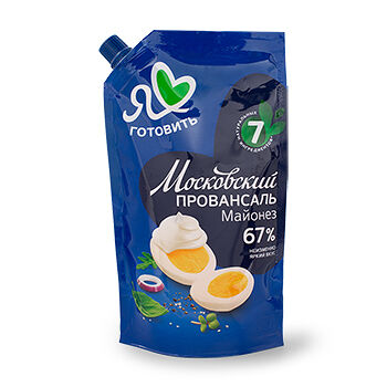 Майонез Я люблю готовить Московский Провансаль классический, массовая доля жира 67%