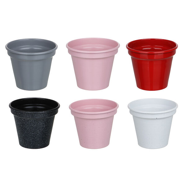 Inbloom кашпо 11x10x6,5см, металл, в ассортименте