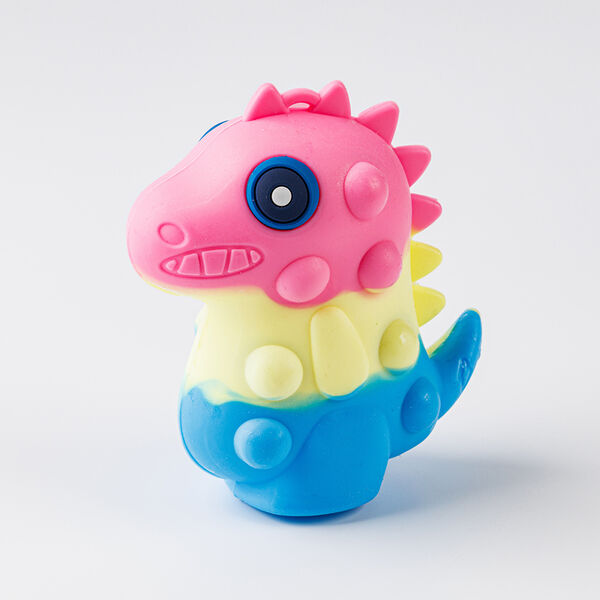 Игрушка-антистресс 1Toy Жмяка Hit Pop It Динозавр, цвет в ассортименте, 1шт