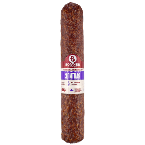 

Колбаса сырокопченая МД Богачев Элитная, вес