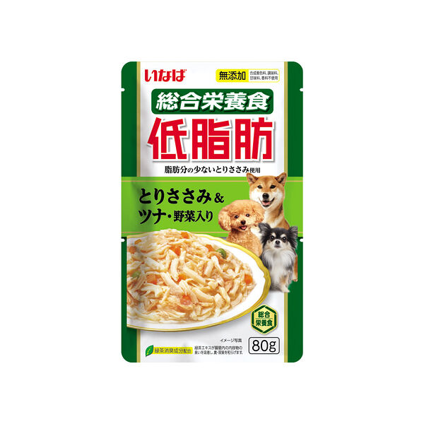 Влажный корм для собак Inaba Teishibo куриное филе с тунцом и овощами в желе