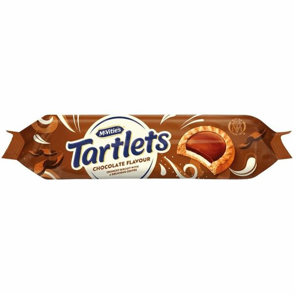 Печенье Ulker Tartlets сдобное с кремовой начинкой в глазури, 100 г