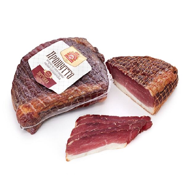 Продукт из свинины Ветчина ПРОШУТТО с/к  вак.уп. Гродненский МК вес.