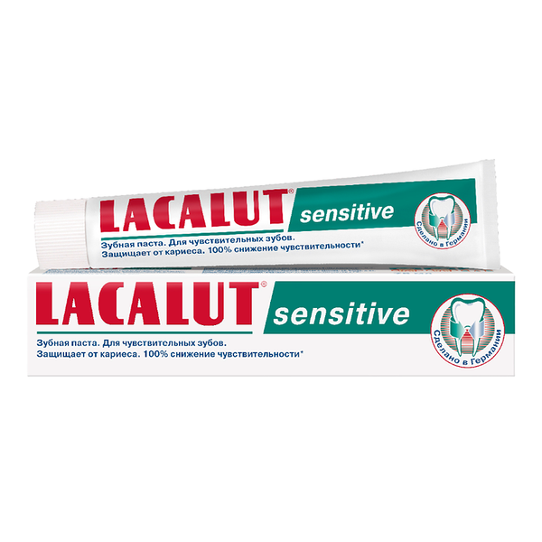 Lacalut Sensitive зубная паста 75 мл
