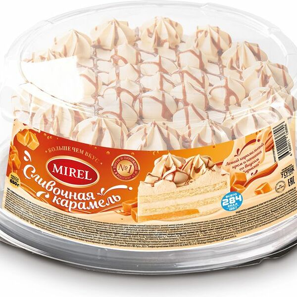Торт Mirel Сливочная карамель 650 г