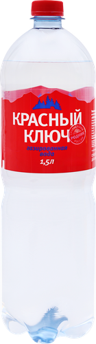 

Вода питьевая газированная Красный Ключ 1.5 л