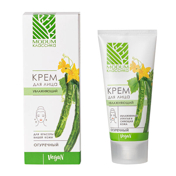 Крем для лица Modum увлажняющий Огуречный