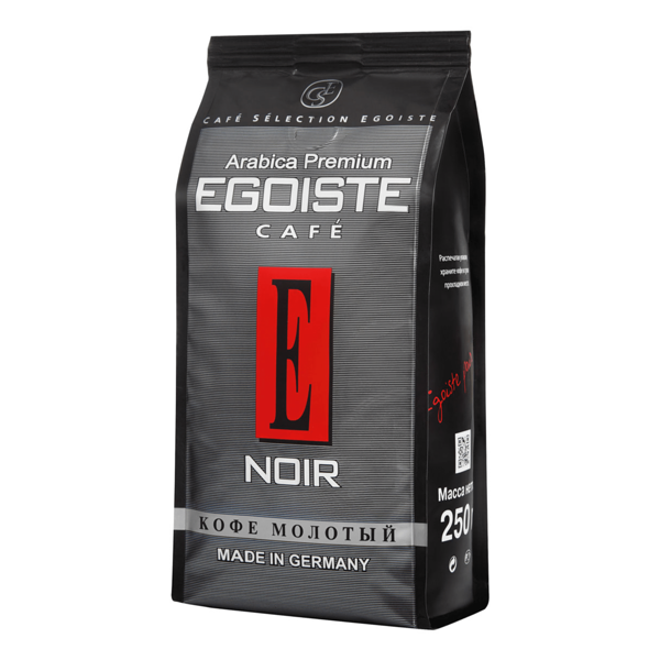 Кофе молотый Egoiste Noir, 250 г