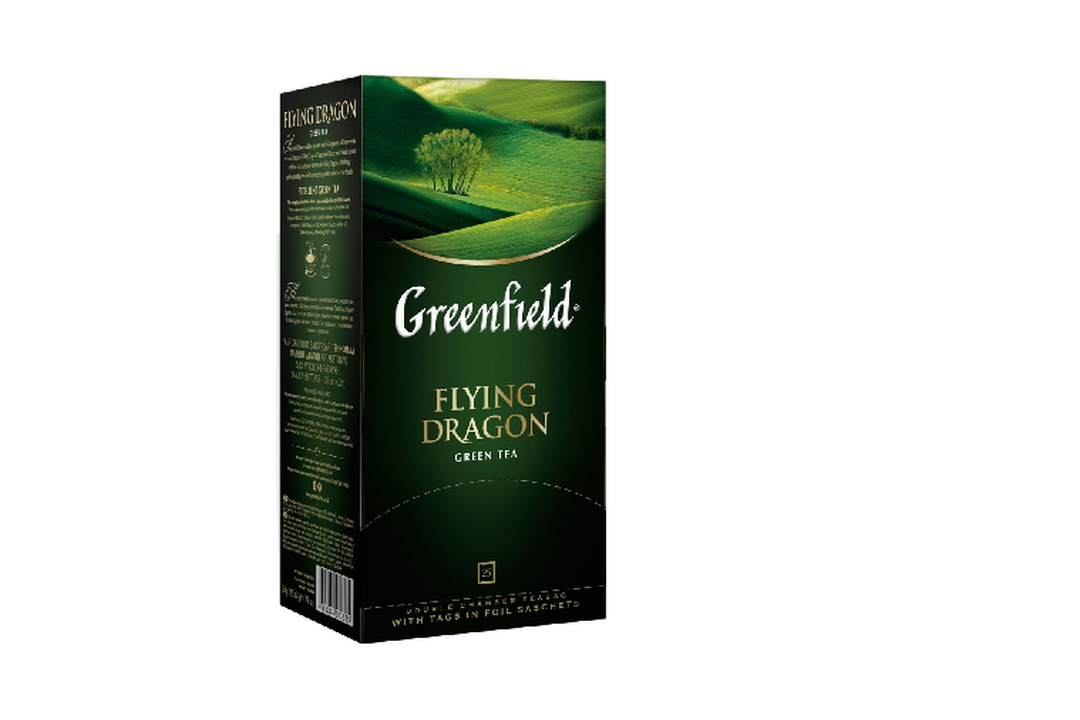 

Чай зеленый Greenfield Flying Dragon 25 пакетиков 50 г