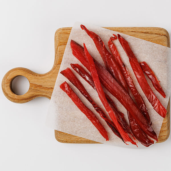 Кета соломка солено-сушеная