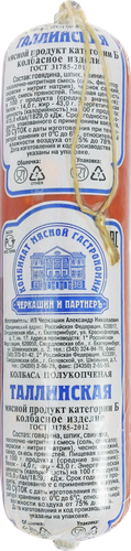 

Колбаса полукопченая Черкашин и ПартнерЪ Таллинская 350 г