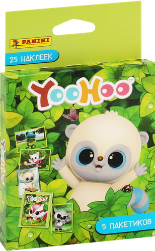 

Наклейки Panini Yoohoo 2024 блистер 25 шт.