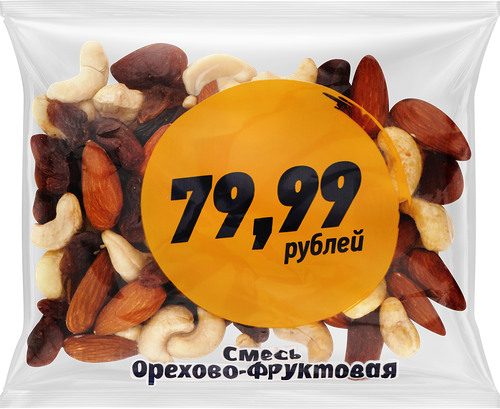 Смесь орехов и сухофруктов 70 г