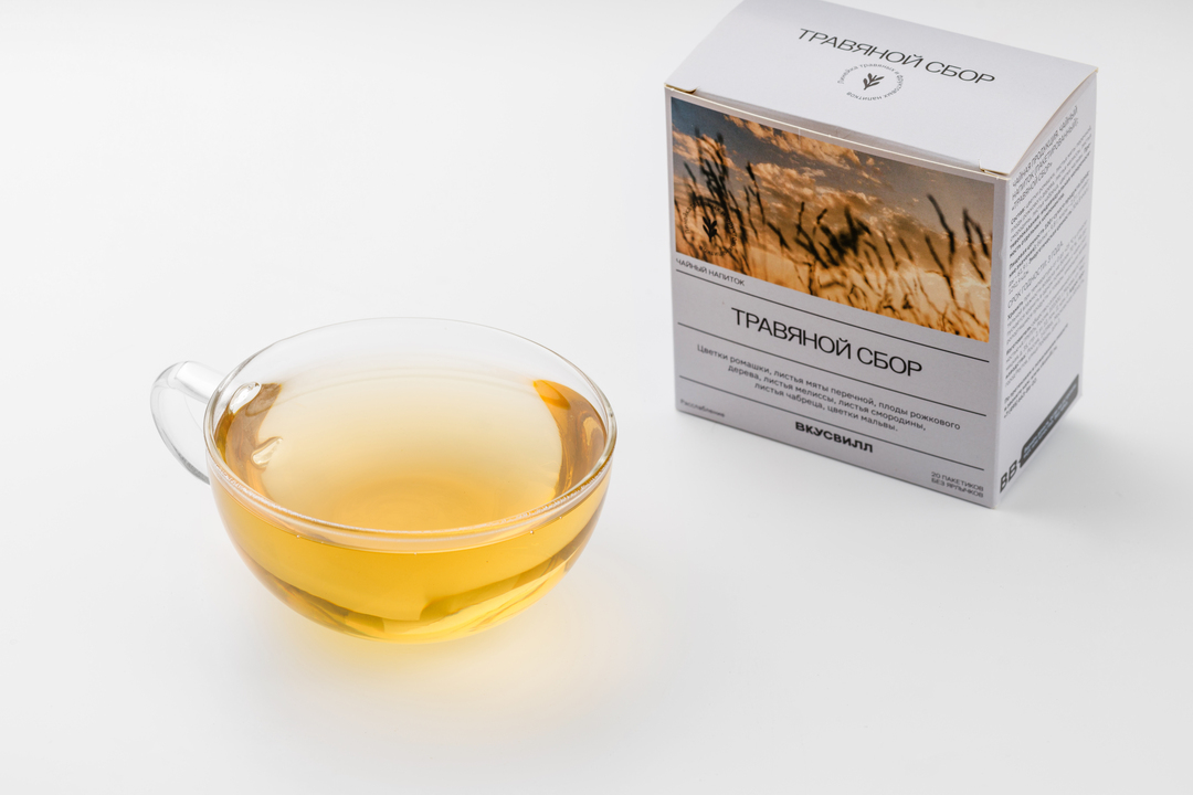 

Чай травяной ВкусВилл в пакетиках