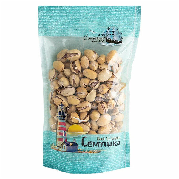 Фисташки жареные соленые ТМ Семушка