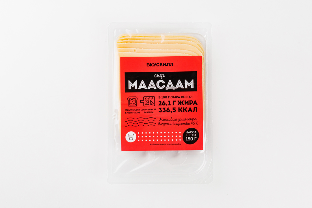 

Сыр "Маасдам" нарезка