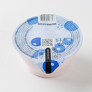 Мусс творожный "Черника-Голубика" однородный 3,2%