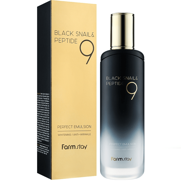 Эмульсия для лица FarmStay с муцином улитки и пептидами 120 мл