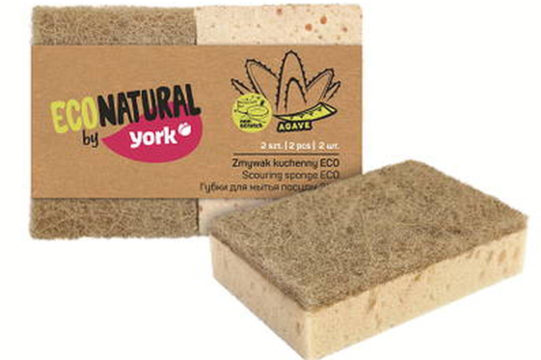 

Губки для мытья посуды York Eco Natural 2 шт