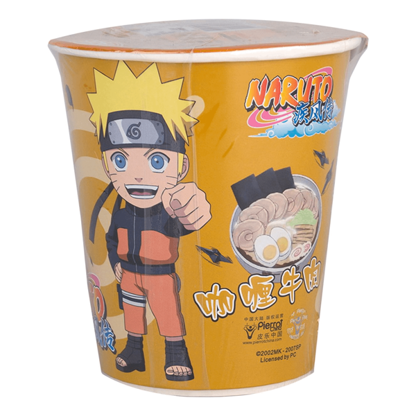 Лапша Наруто сублимированная со вкусом говядины и карри стакан 61 г