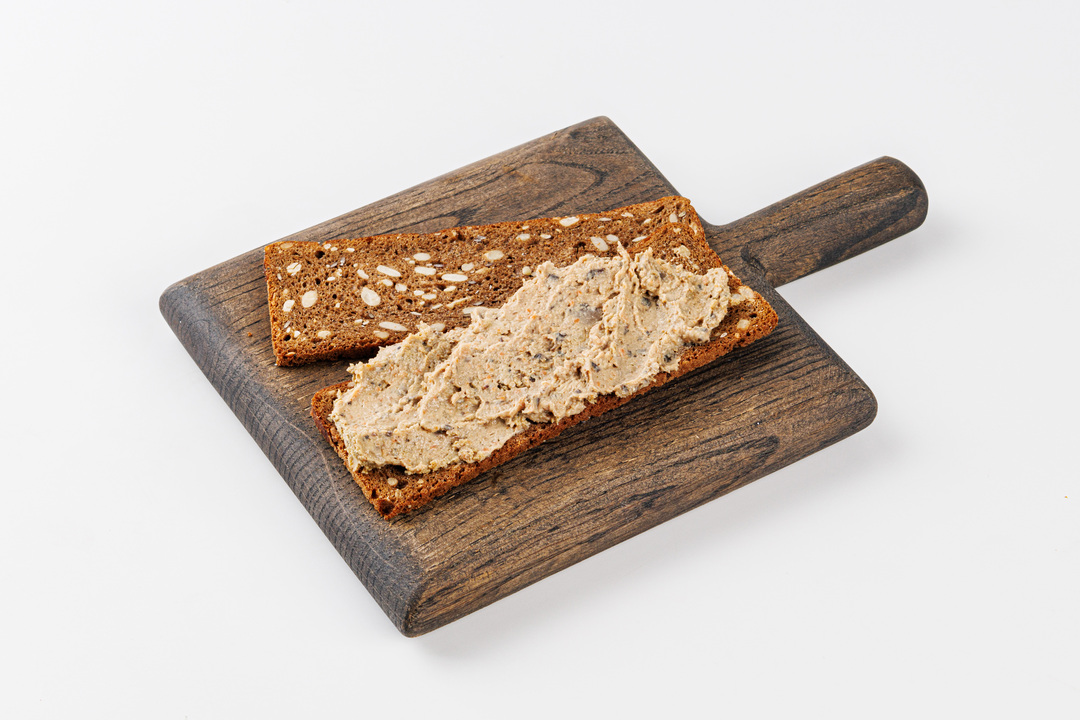 

Паштет из куриной печени с грибами ВкусВилл Трюфельный, 150г