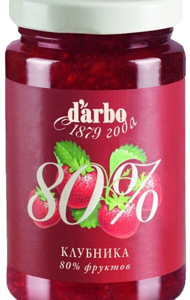 Конфитюр Darbo Клубника 250г