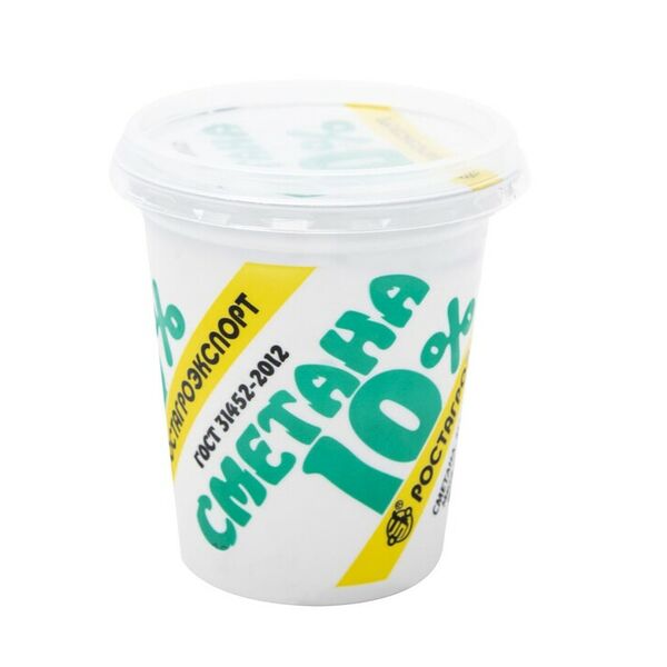 Сметана Ростагроэкспорт 10%