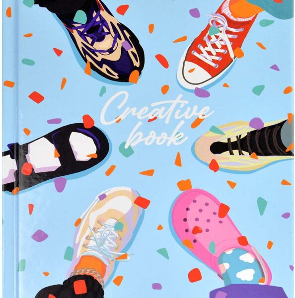 Записная книжка Funny Boots Creative Book,112 листов