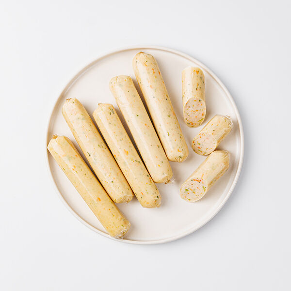 Сосиски Курица с овощами, высший сорт 300 г