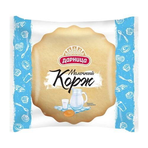 Корж Дарница молочный, 75 г