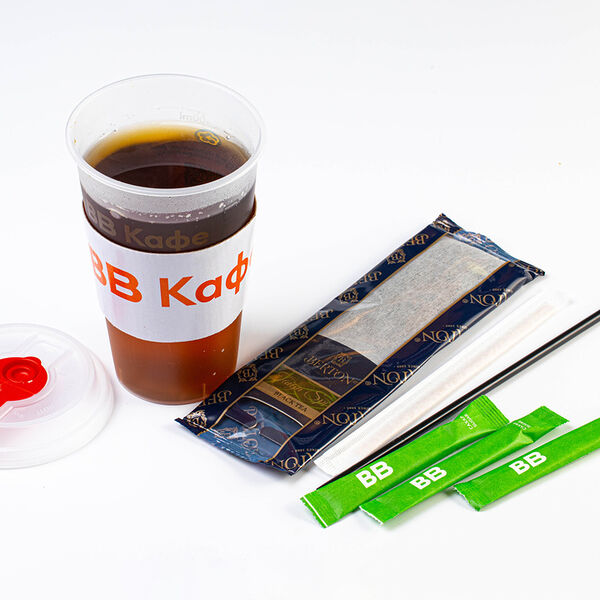 Чай черный листовой с травами Тайга 0,4, кафе