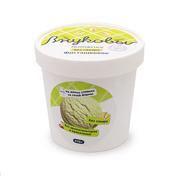 Мороженое ЭкоЖизнь Фисташковое без добовления сахара 