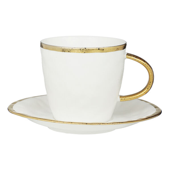 Millimi романс набор чайный 2 пр., 250мл, 15см, фарфор, белый