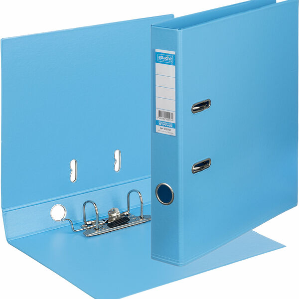 Папка-регистратор Strong Line 50мм,небесн-голуб,ПБП2,карм.кор