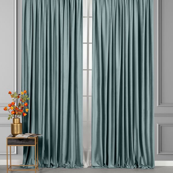 Штора на ленте Daily by T Вилен, 200х270 см, полиэстер, мятный 1 шт