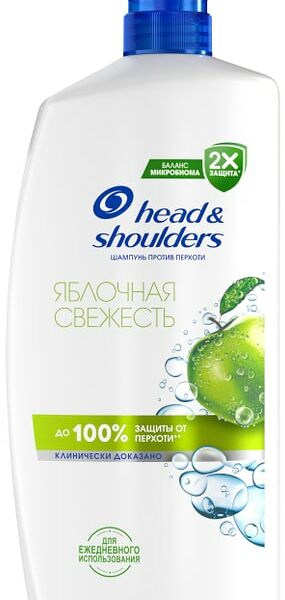 Шампунь для волос Head&Shoulders против перхоти Яблочная свежесть 800мл