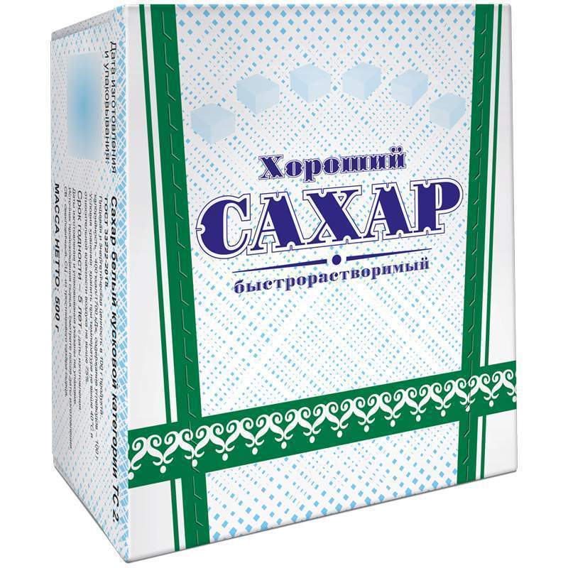 

Сахар белый прессованный Хороший