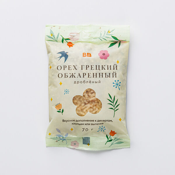 Орех грецкий обжаренный дробленый ВкусВилл