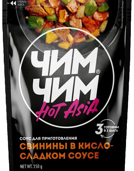 Соус Чим Чим для приготовления свинины в кисло-сладком соусе 150г