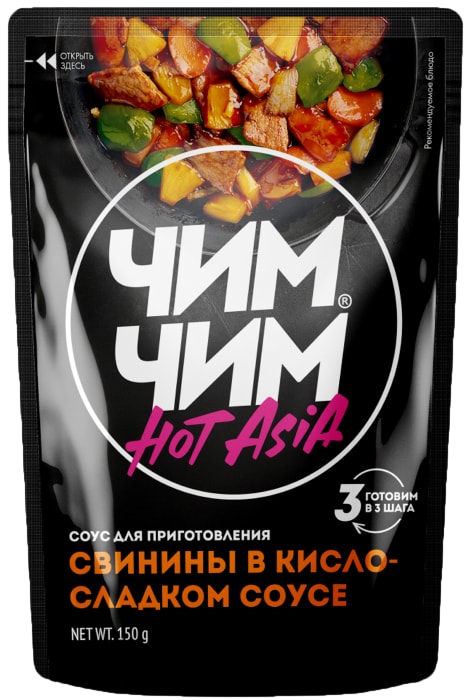 

Соус для приготовления свинины Чим-Чим кисло-сладкий 150 г