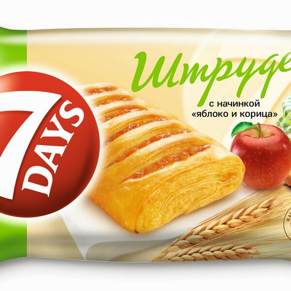 Штрудель 7DAYS с начинкой 